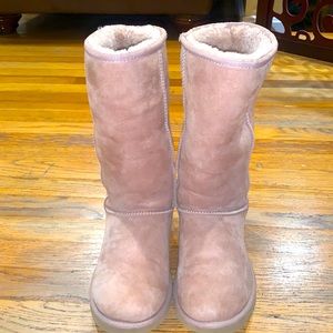 Authentic chestnut tall UGG boots